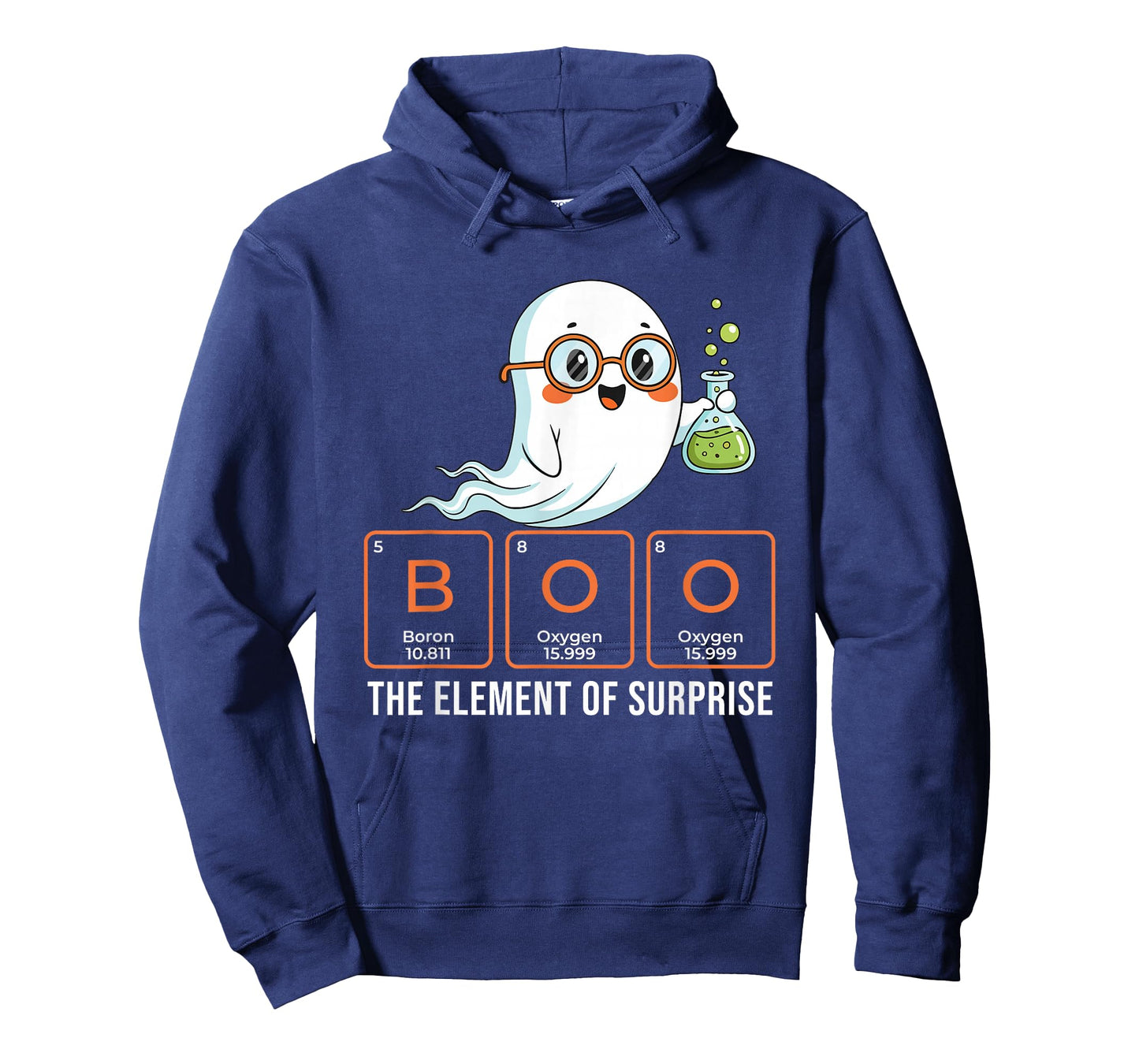 Boo The Element of Surprise - Spooky Halloween Chemistry T-Shirt