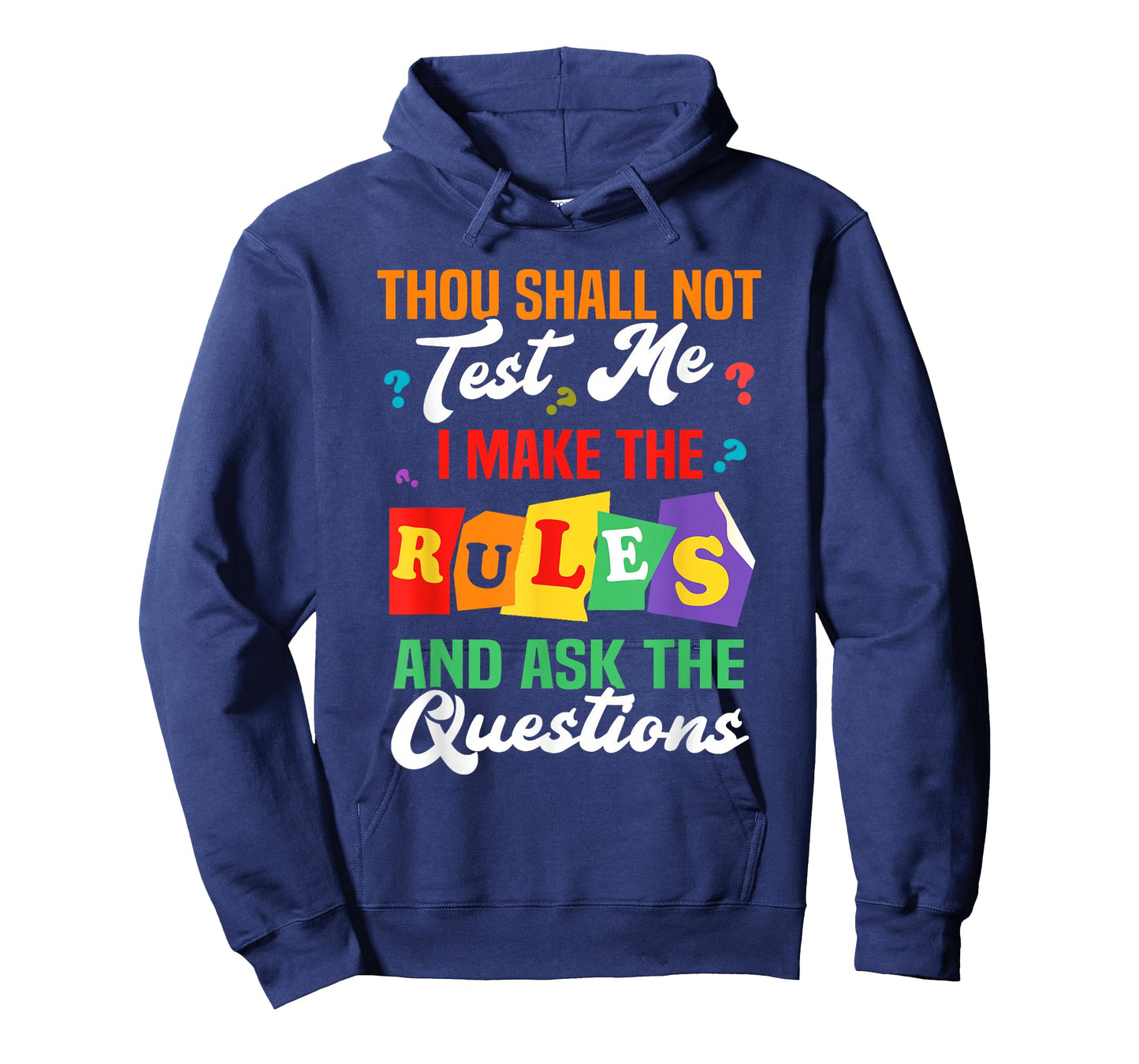 Trivia Night Host Thou shall not test me T-Shirt