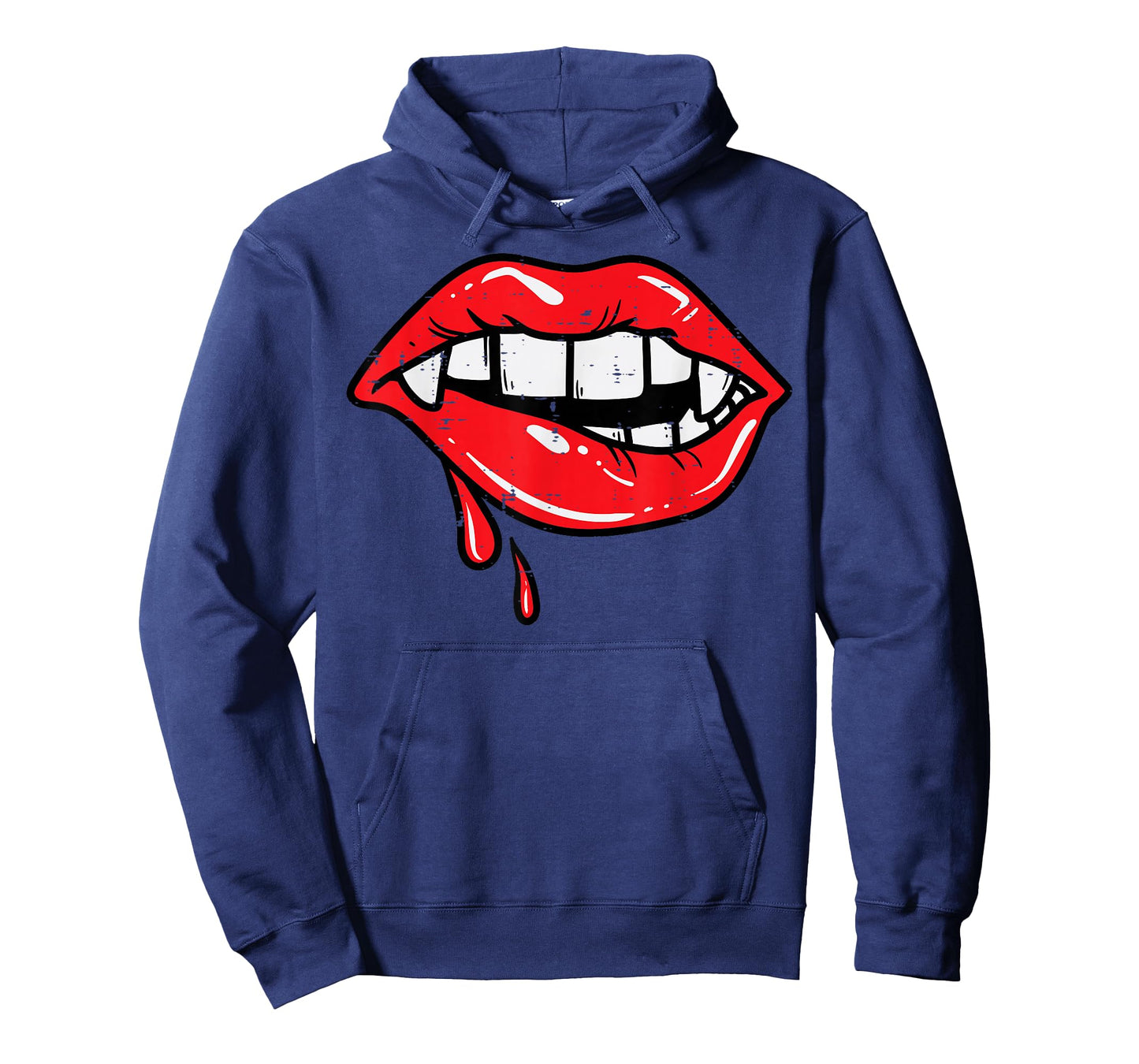 Vampire Lips Bloody Halloween Costume For Women Girls T-Shirt