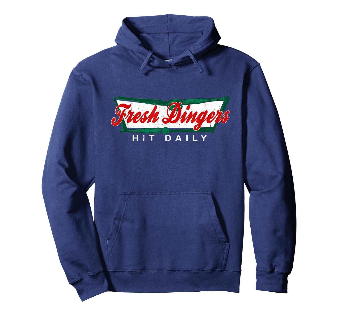 Don't Bunt Hit Fresh Dingers Funny Baseball Softball Game T-Shirt