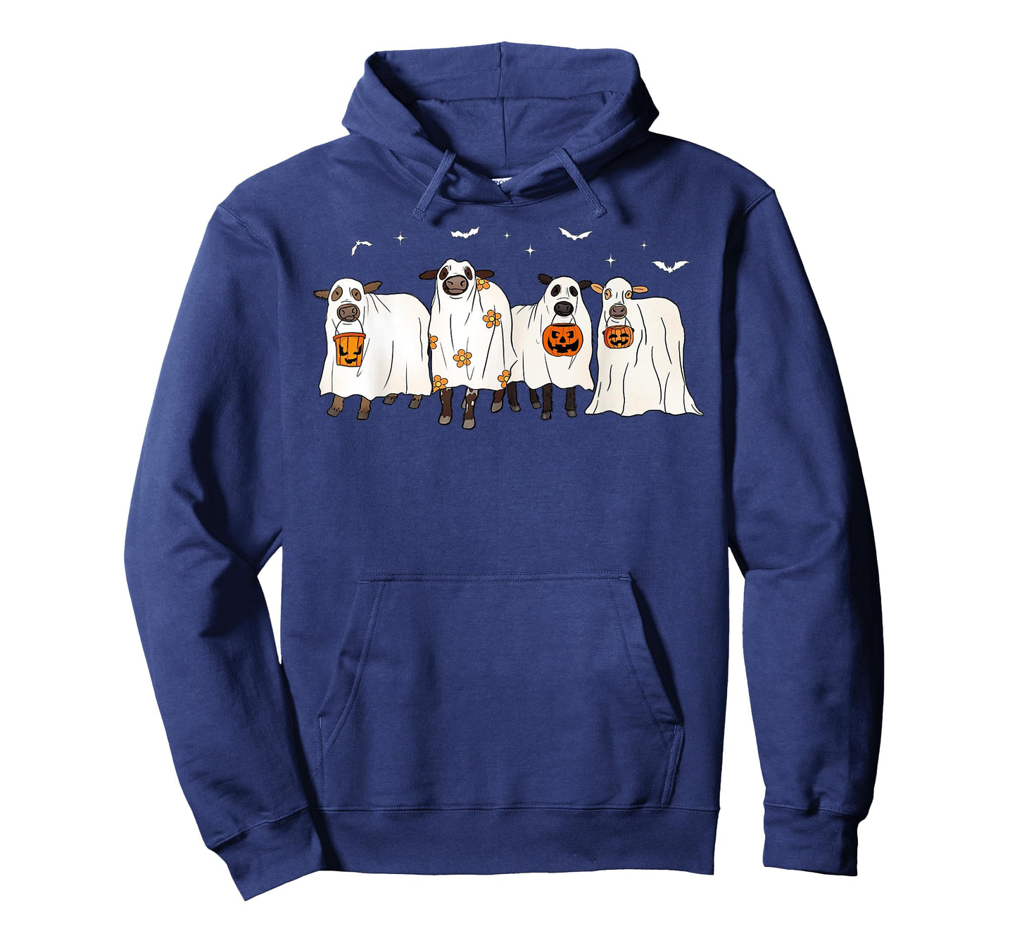 Halloween Ghost Cows Trick Or Treat T-Shirt