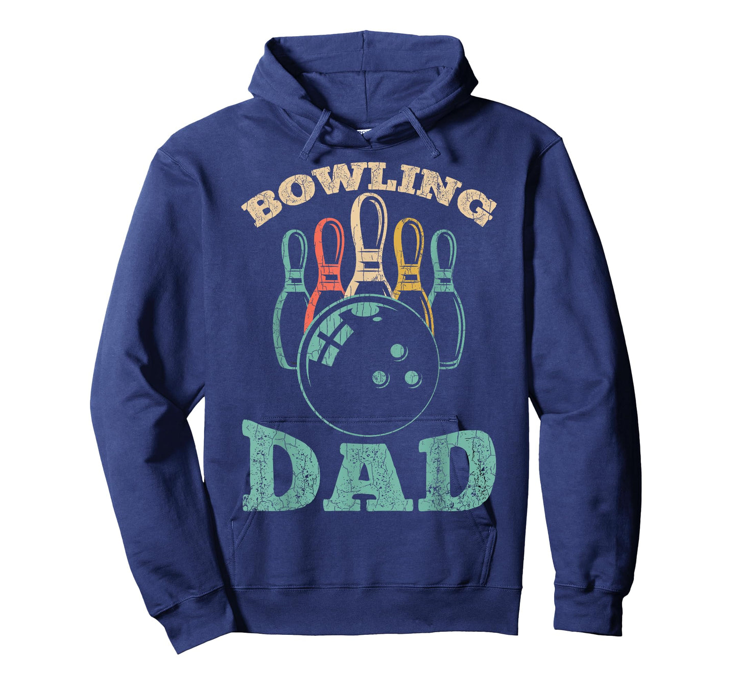 Bowling Dad Funny Bowler Graphic For Father's Day T-Shirt