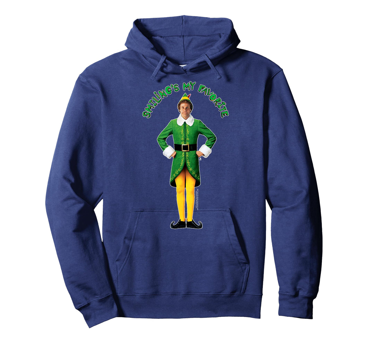 Elf Buddy Smiling's My Favorite Photo Funny Christmas T-Shirt