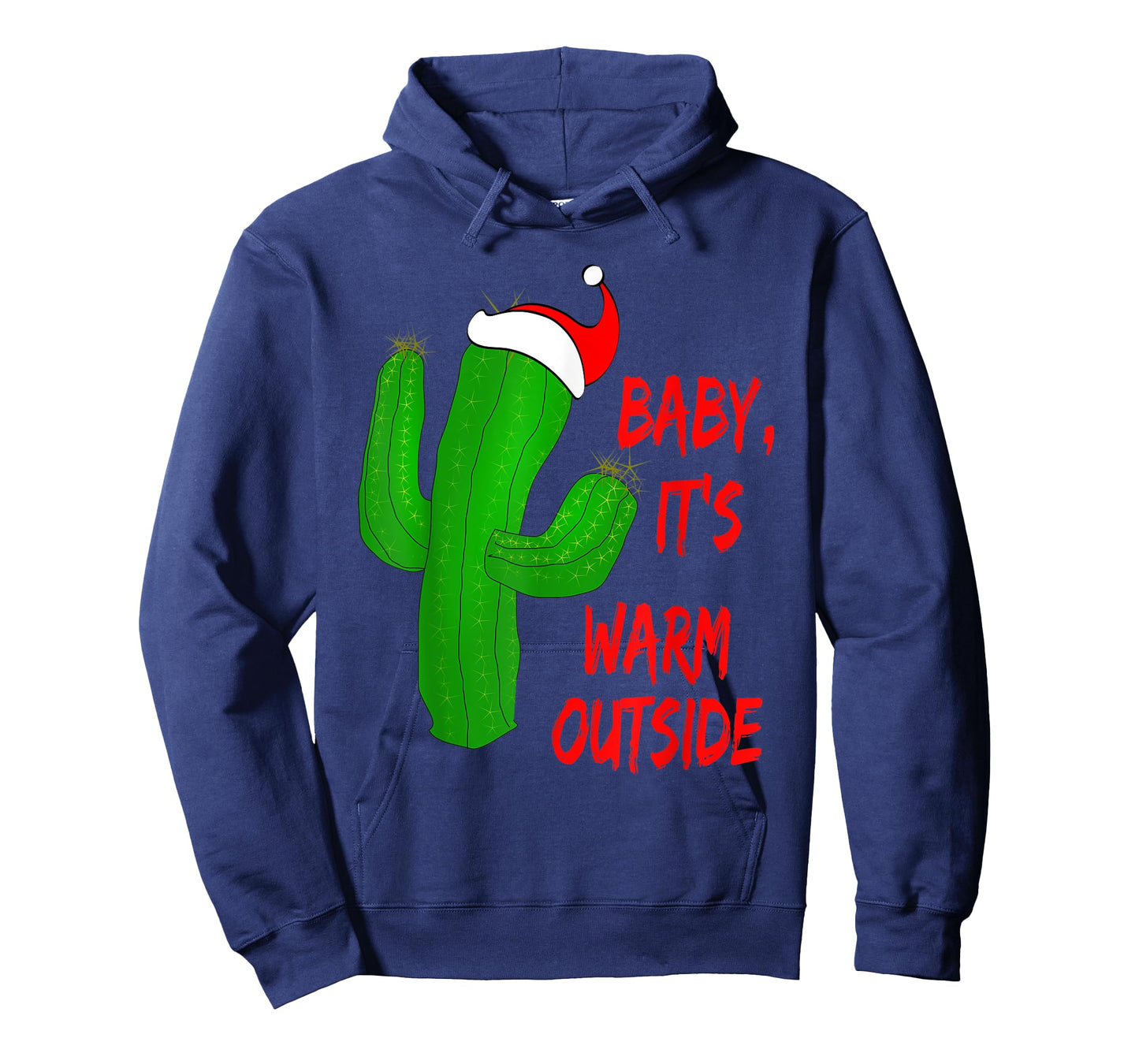 Christmas Desert Cactus Red Baby It's Warm Outside Gift T-Shirt