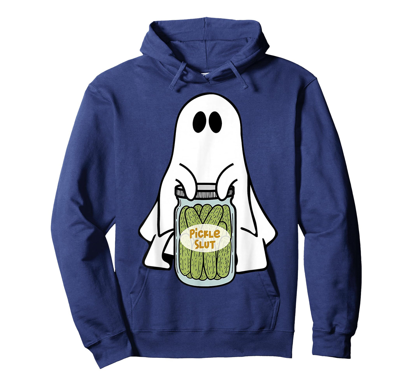 Pickle Slut Cute Ghost Vintage Canned Pickles Halloween T-Shirt
