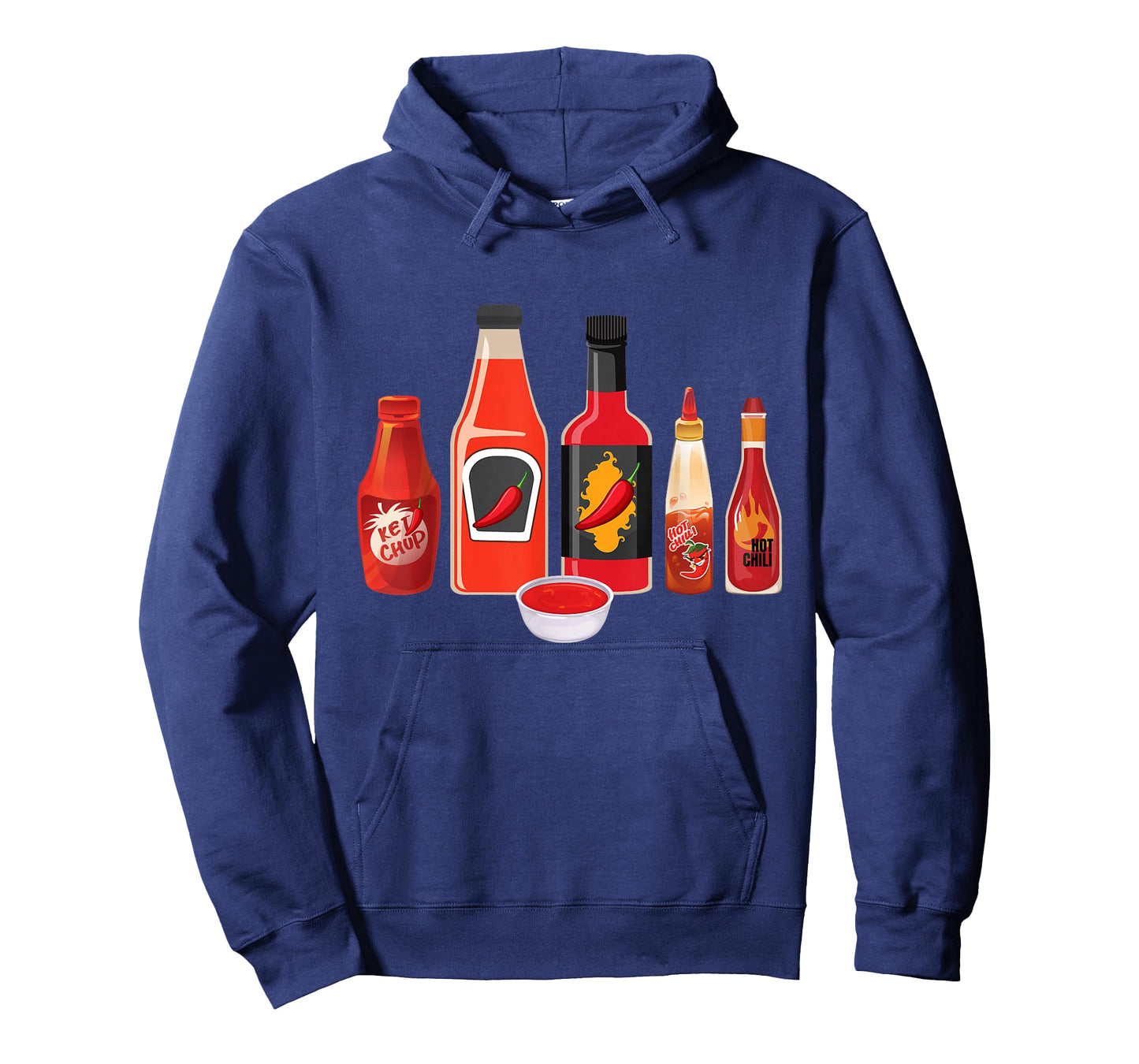 Hot Sauces - Mexican Spicy Food Lover Red Pepper Spice Chili T-Shirt