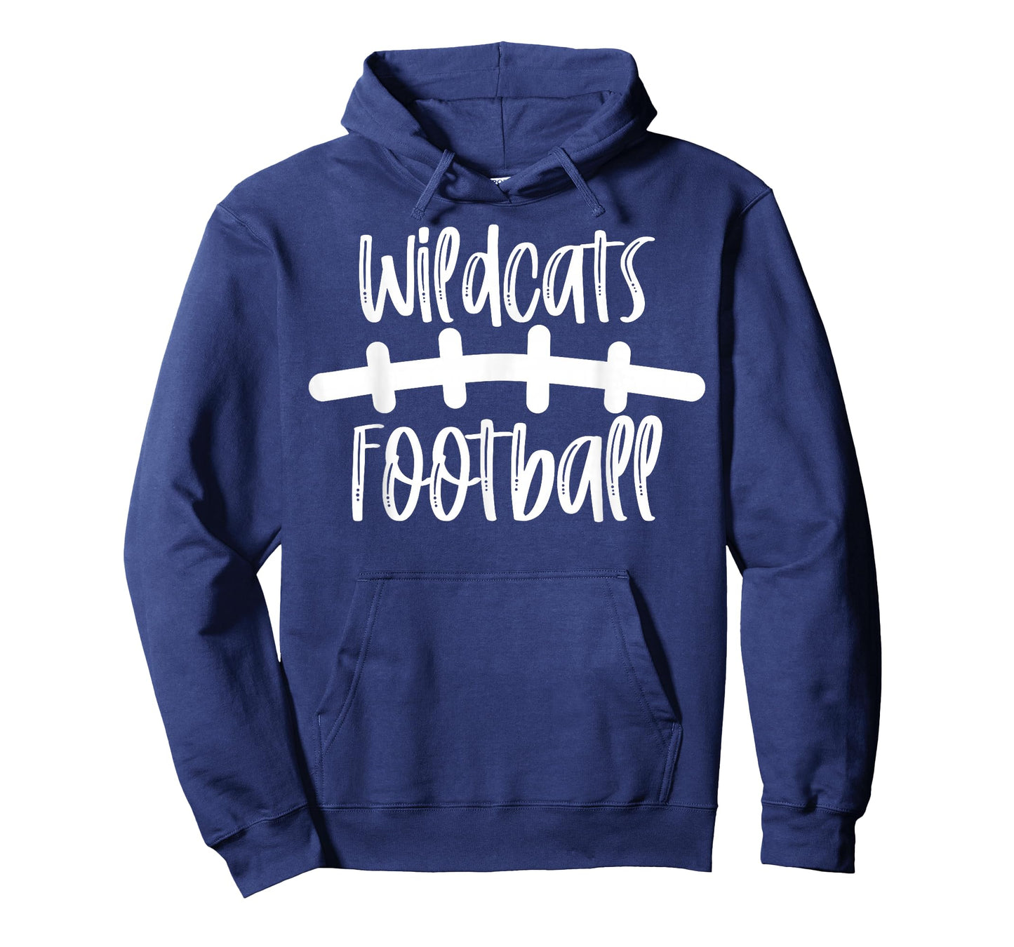 Wildcats Football School Spirit Team Mascot Game Night T-Shirt