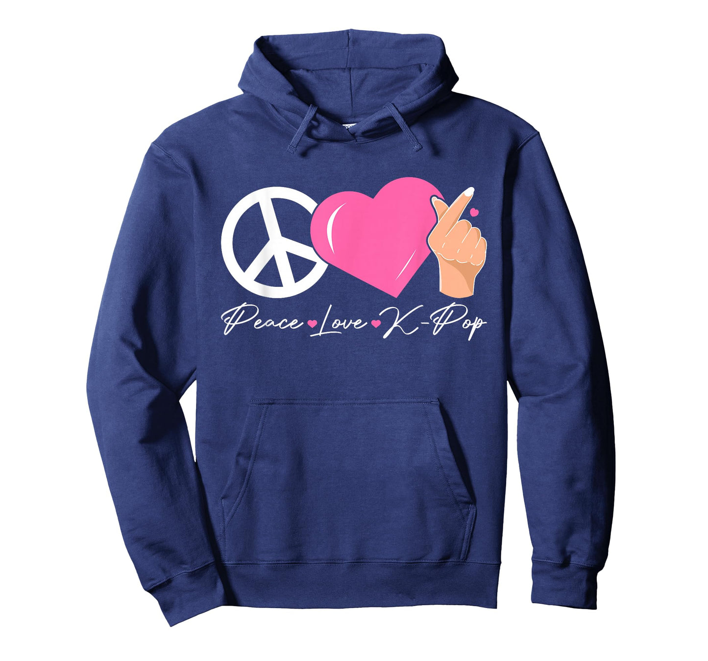 Peace Love K-pop Cute Kpop Music Anime Lover T-Shirt