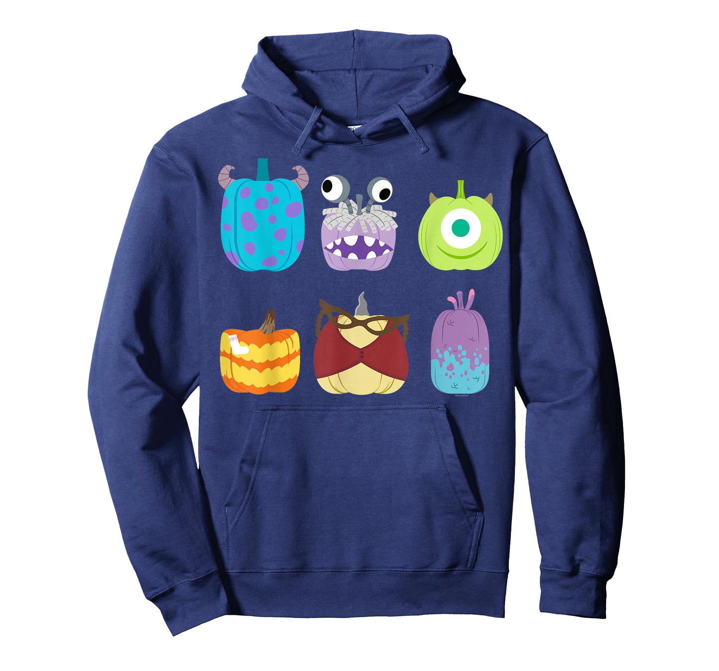 Disney and Pixar's Monsters, Inc. Halloween Pumpkin Grid T-Shirt