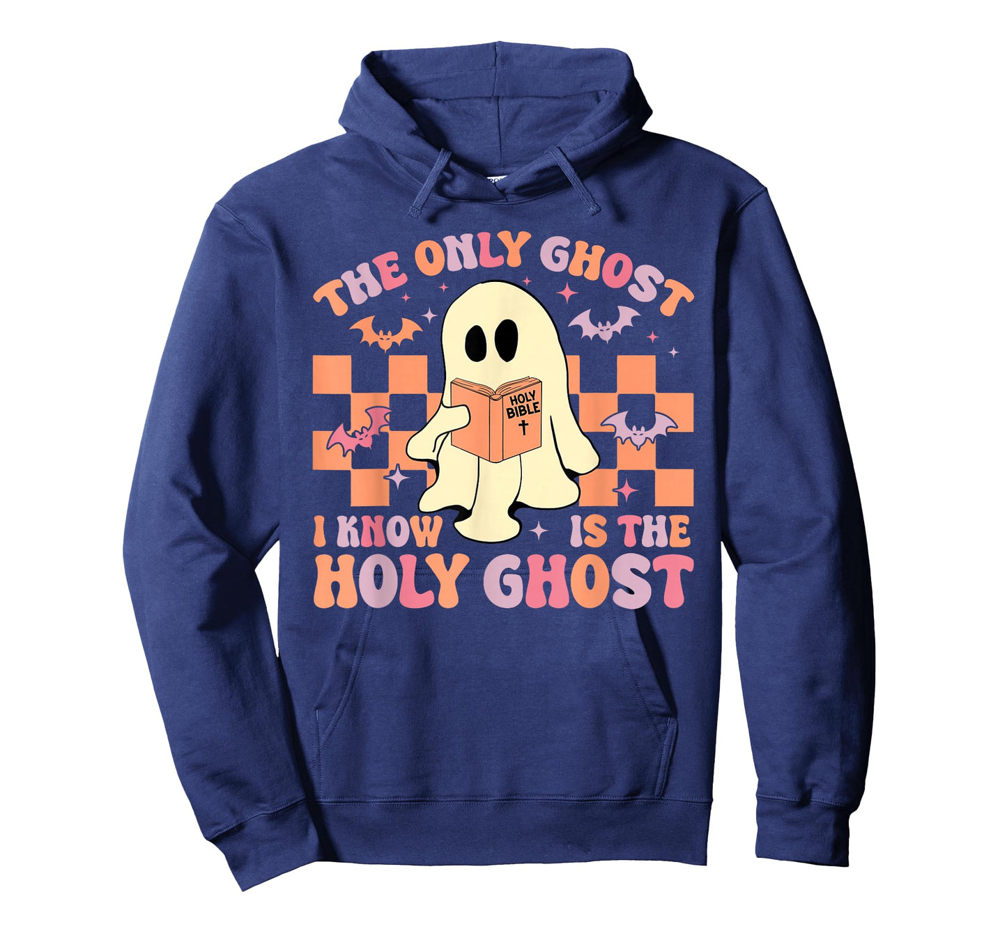 Bible The Only Ghost I Know Is The Holy Ghost Boo Halloween T-Shirt