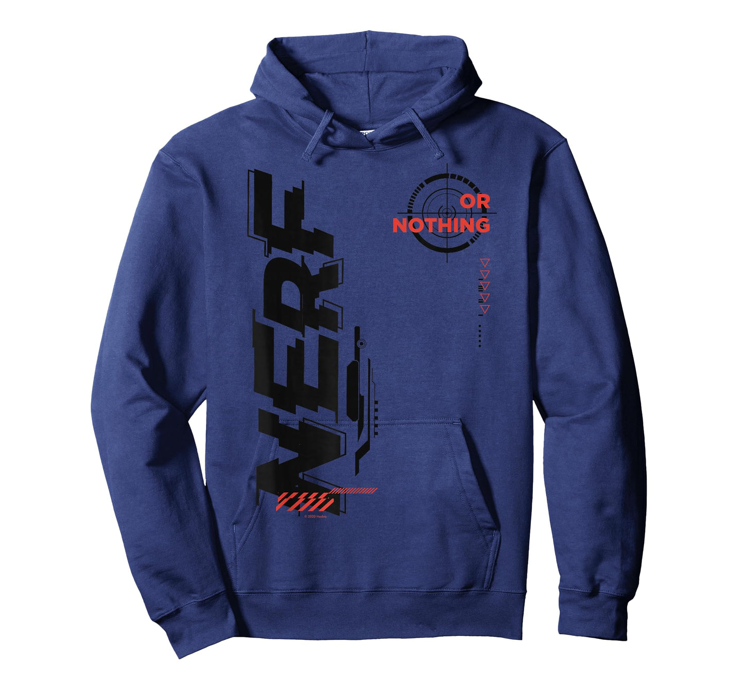 Nerf It's Nerf Or Nothing Target Bullseye Side Graphic T-Shirt