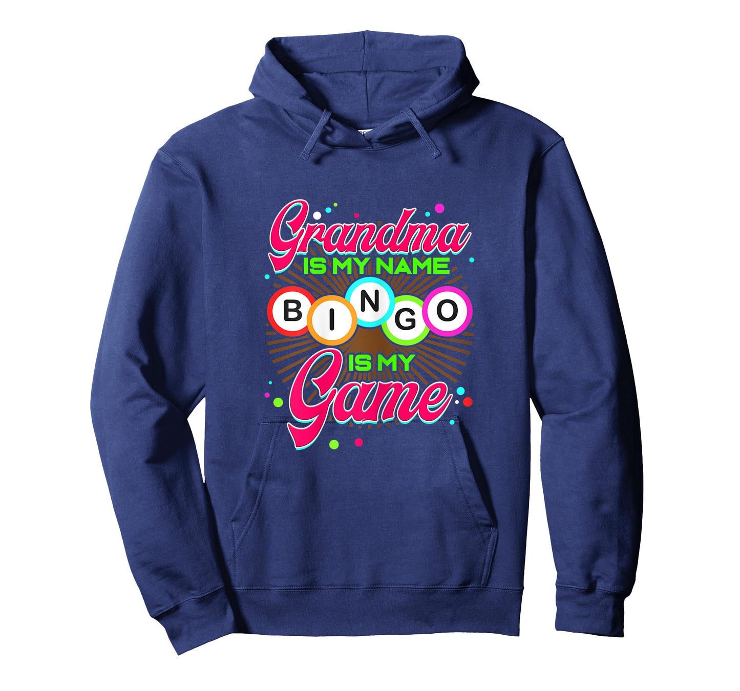 Womens Grandma is my Name Bingo is my Game - Lucky Gambling Player T-Shirt