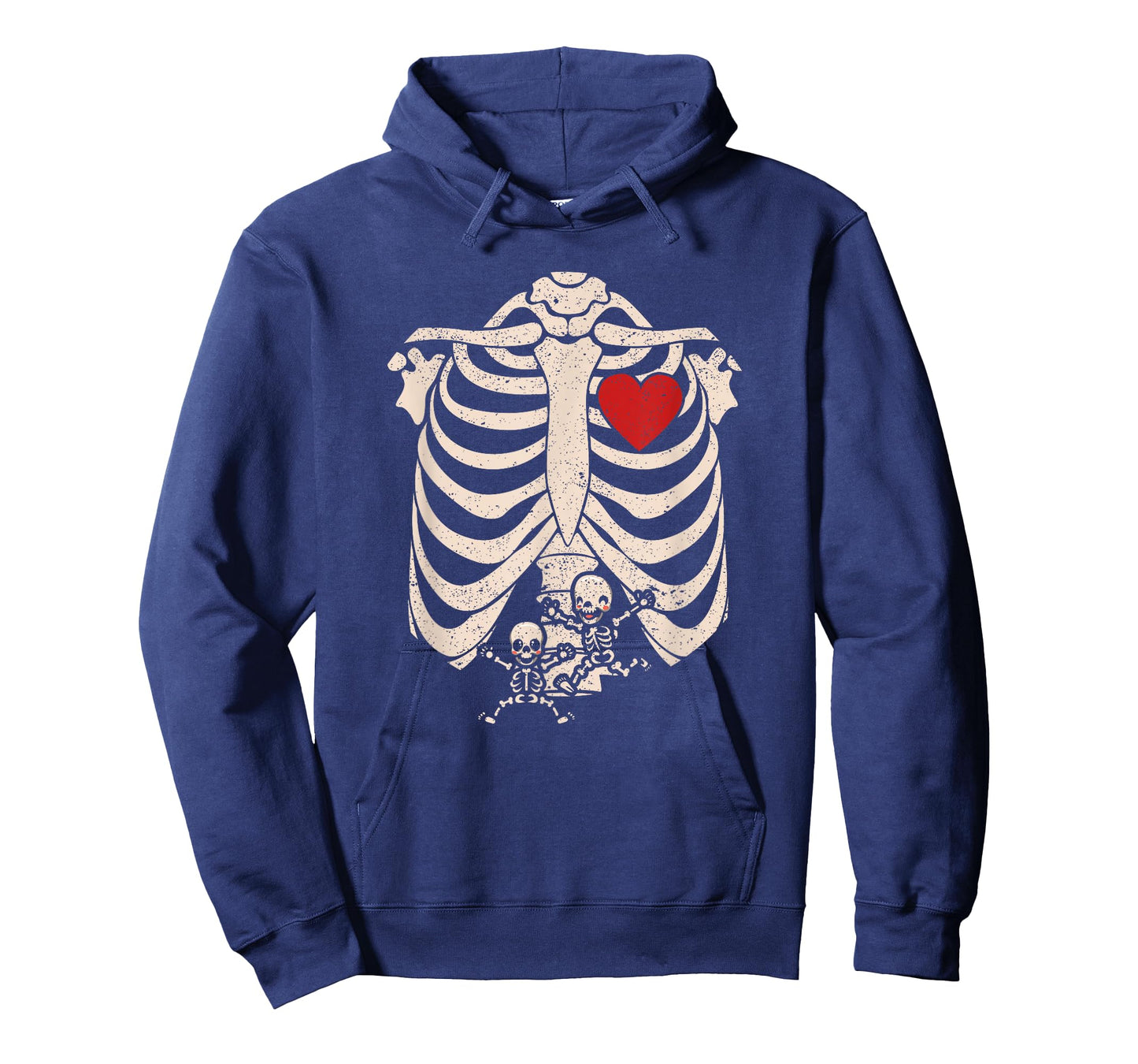Skeleton Pregnancy Announcement Twins XRay New Mom Halloween T-Shirt