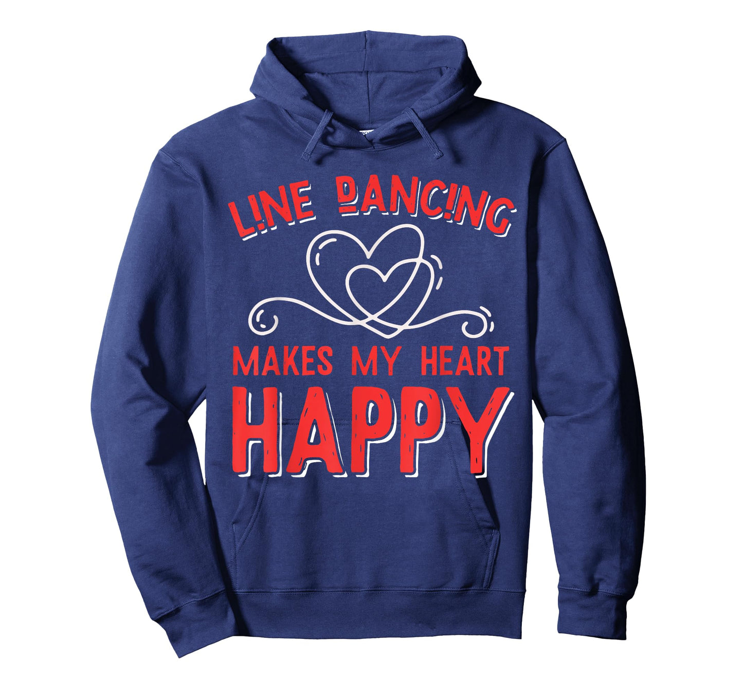Line Dancing Makes My Heart Happy Line Dance T-Shirt