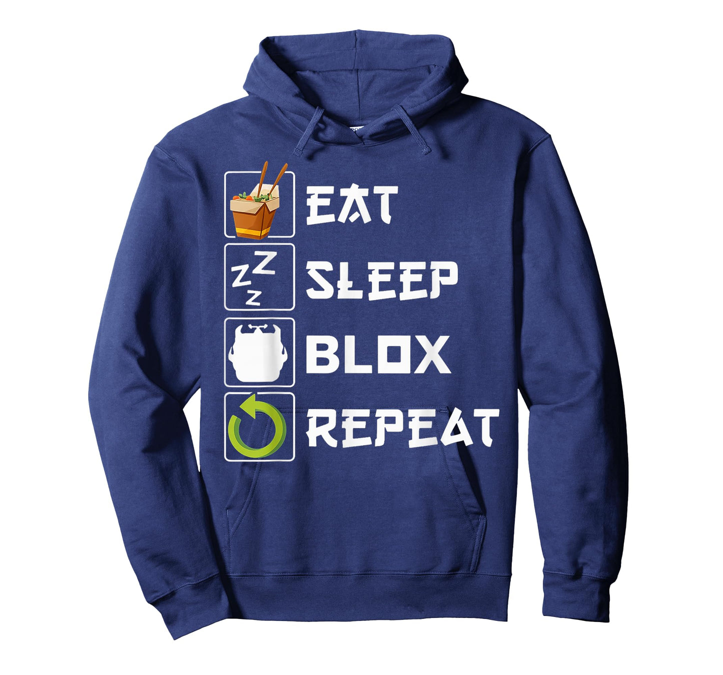 Eat Sleep Blox Repeat, Blox Gaming, Funny Blox Costume T-Shirt