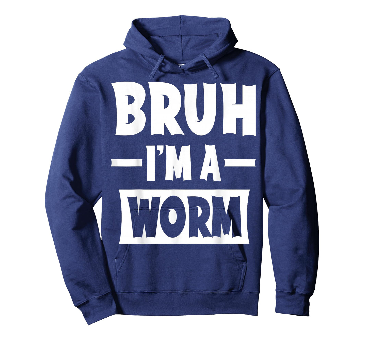 Bruh I'm A Worm Funny Lazy Halloween Costume Party T-Shirt