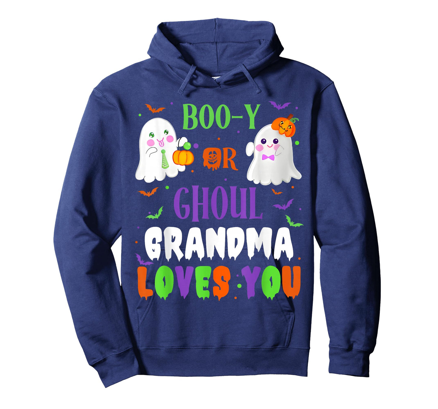 Boo-y Or Ghoul Grandma Loves You Boo Halloween Baby Gender T-Shirt