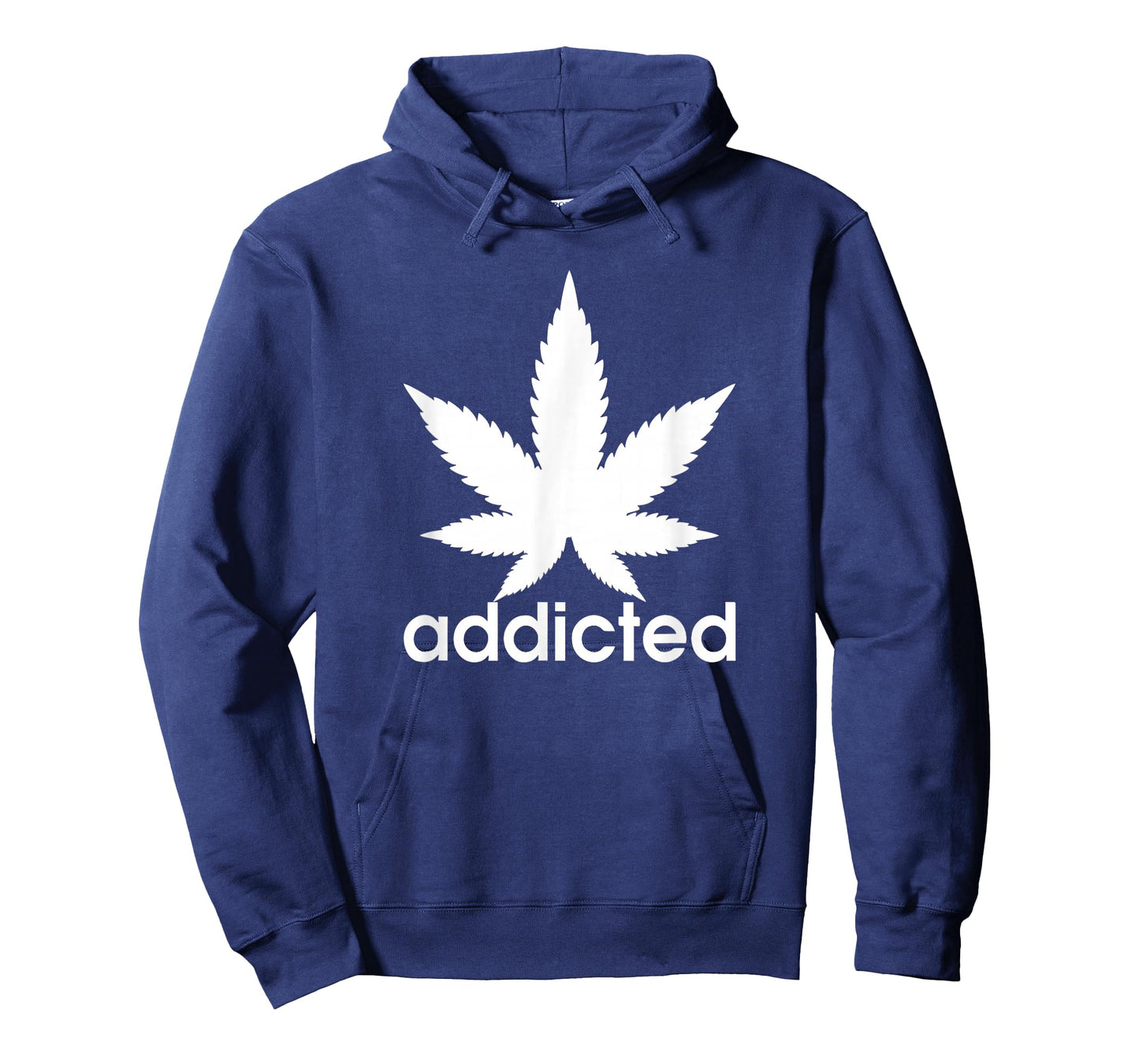 Weed Marijuana Addicted 420 Day Weed Leaf Vintage Retro T-Shirt
