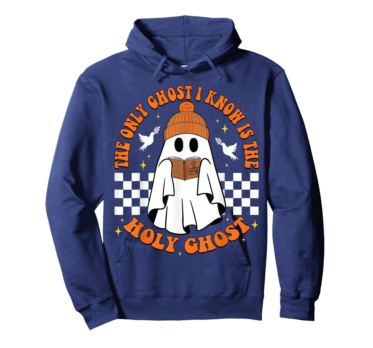 The Only Ghost I Know Is The Holy Ghost Halloween Boo Bible T-Shirt