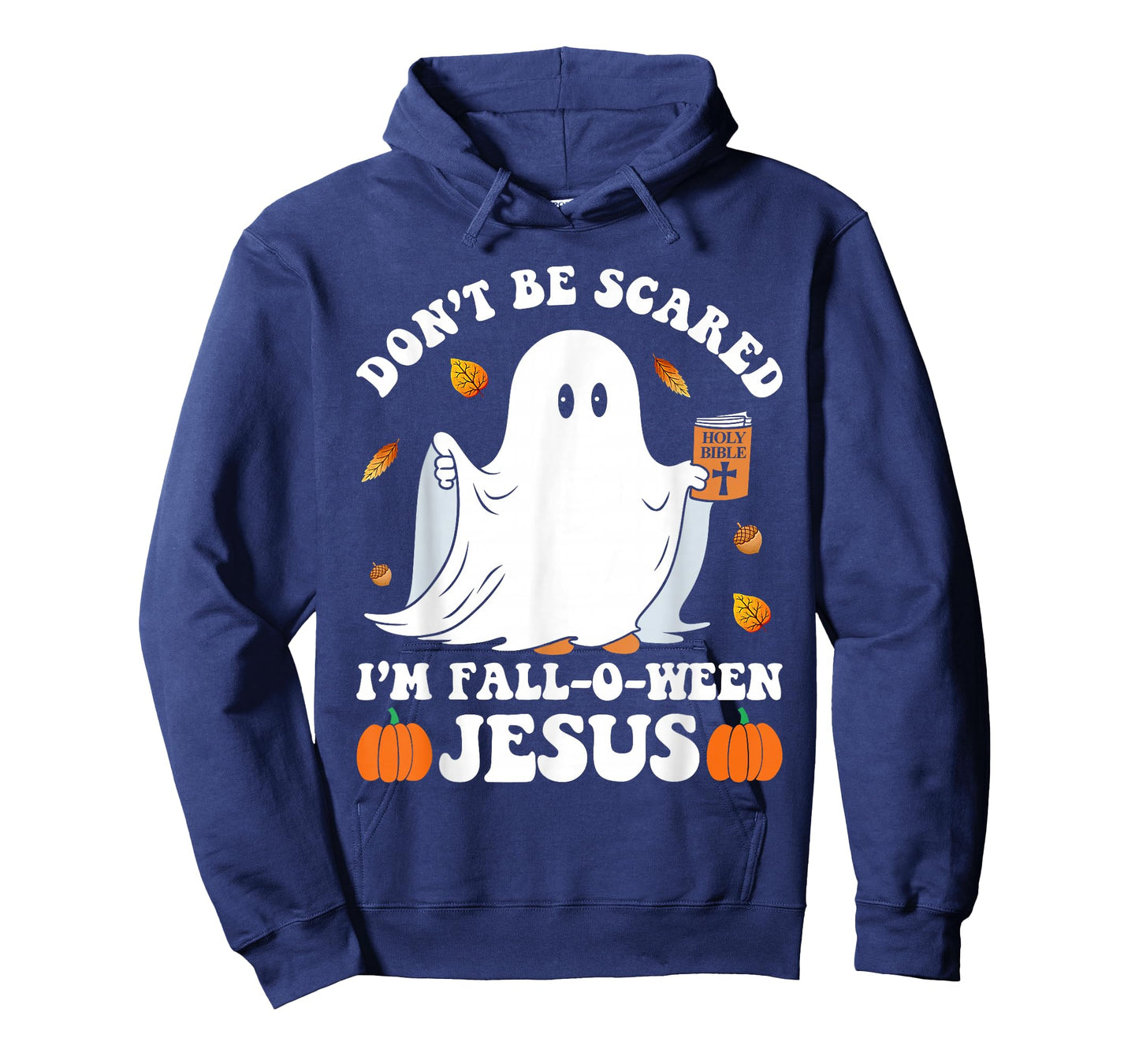 Cute Ghost Christian Halloween Fall-O-Ween Jesus Pumpkin T-Shirt
