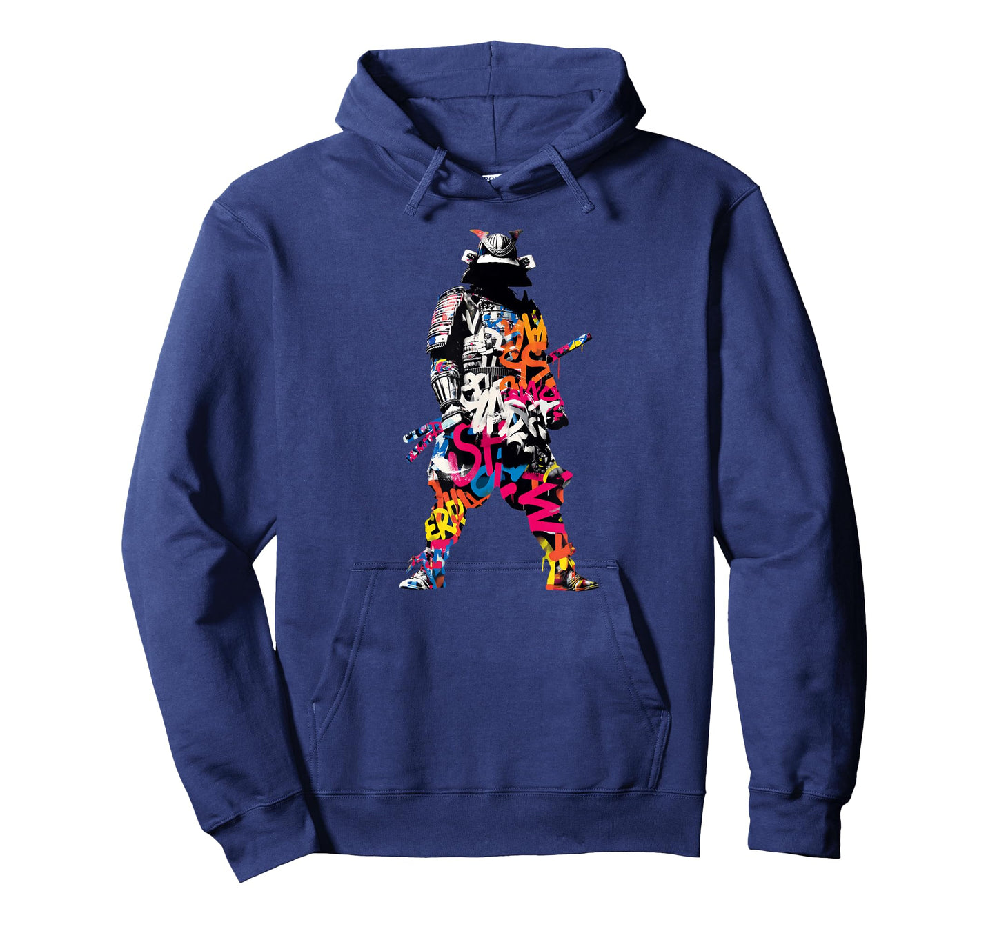 Samurai Graffiti Pop Art - Urban Anime-Inspired design T-Shirt