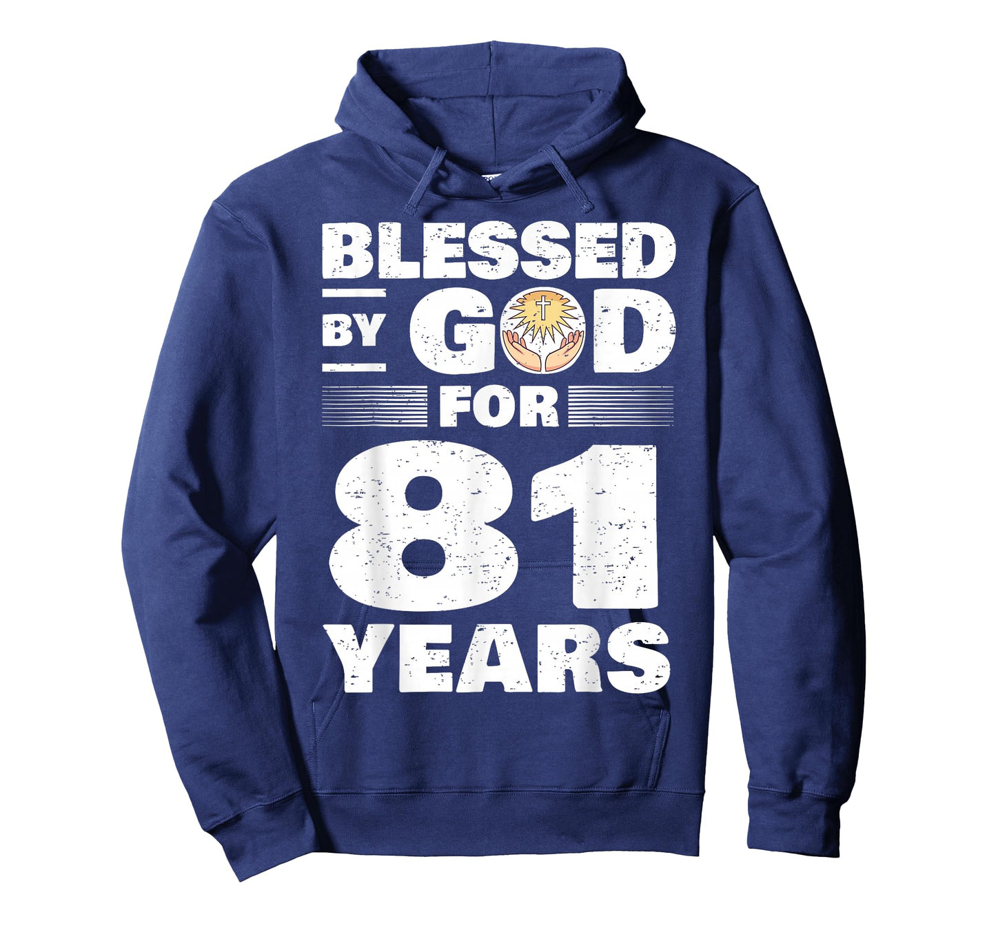 Blessed By God For 81 Years - 81st Birthday T-Shirt