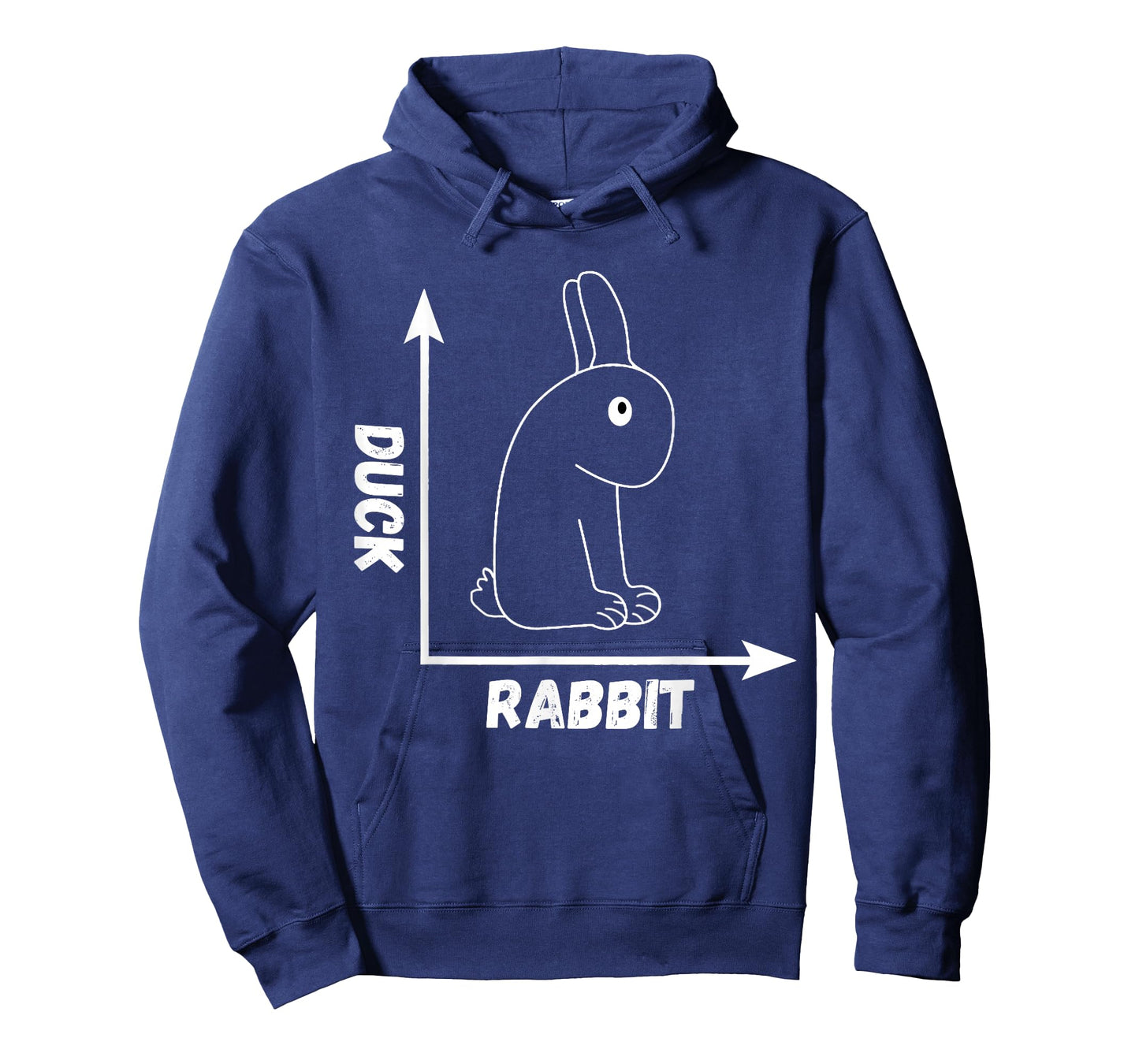 Crazy Optical Illusion Rabbit Duck Perspective Wittgenstein T-Shirt