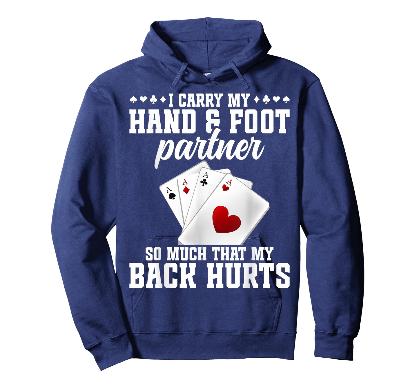 Hand Foot Partner Game Set Playing Cards Hand and Foot T-Shirt