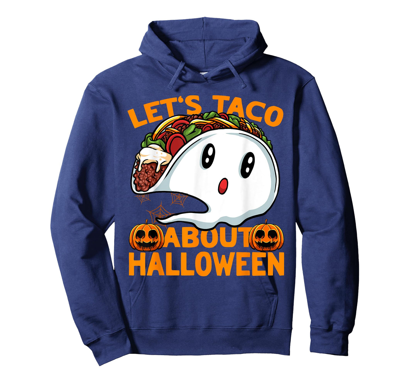 Let's Taco About Halloween Funny Ghost Taco Trick or Treat T-Shirt