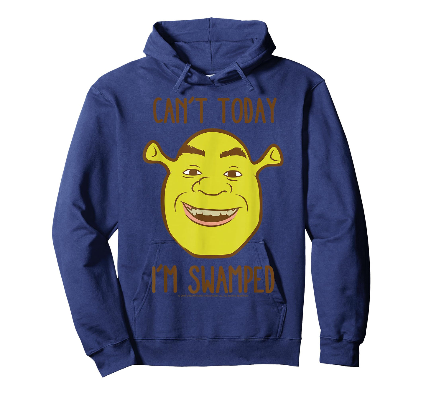 Shrek Face Can't Today I'm Swamped T-Shirt