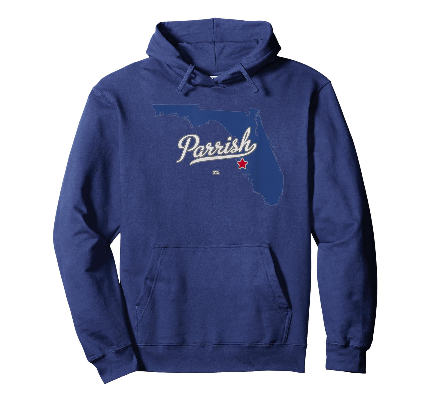 Parrish Florida FL Map T-Shirt