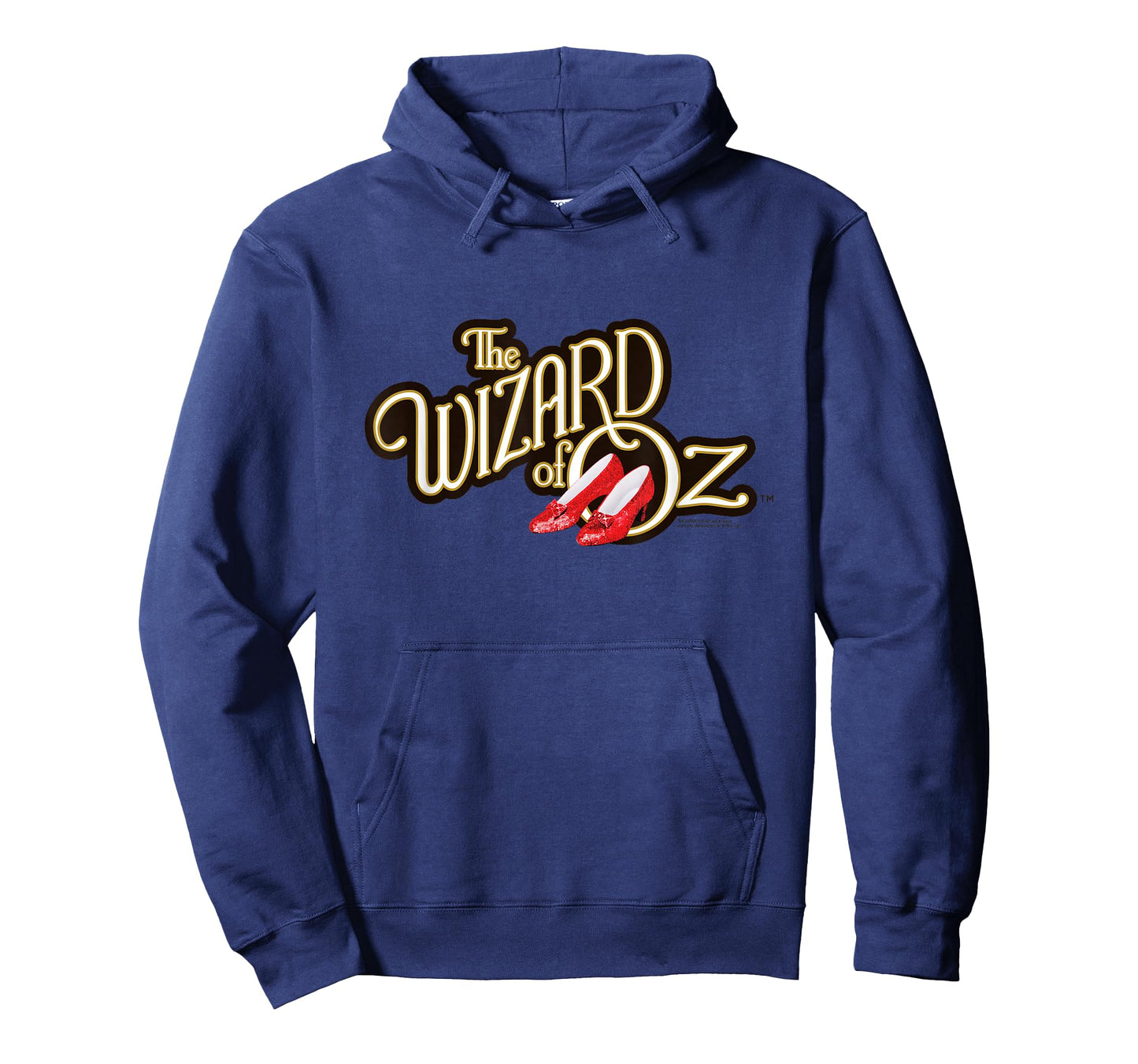 Wizard of Oz Logo with Ruby Slippers Vintage Classic Movie T-Shirt