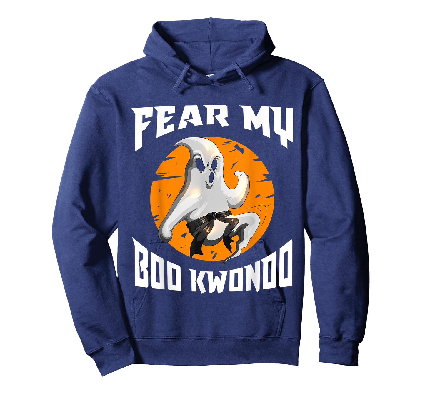 Fear My Boo Kwondo Creepy Spirit Halloween Kung Fu Karate T-Shirt