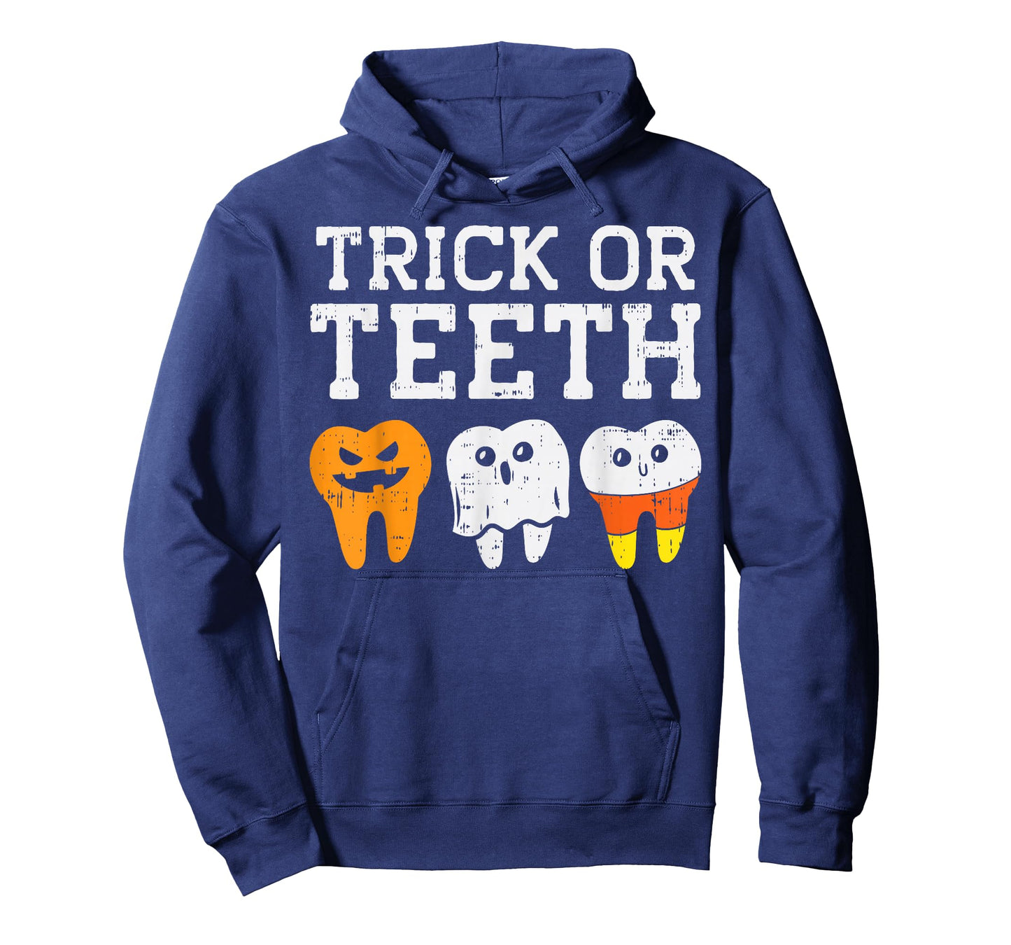 Trick Or Teeth Funny Dental Halloween Treat Dentist Gift T-Shirt