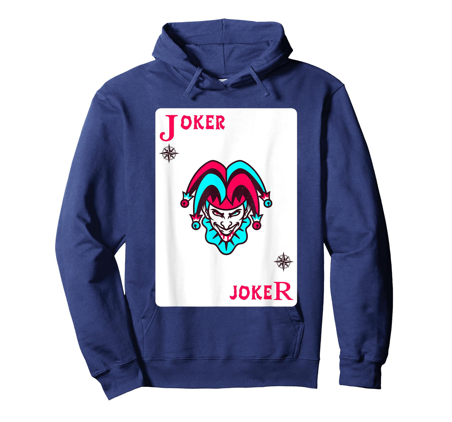 Joker Playing Card Shirt Distressed Jester T-Shirt
