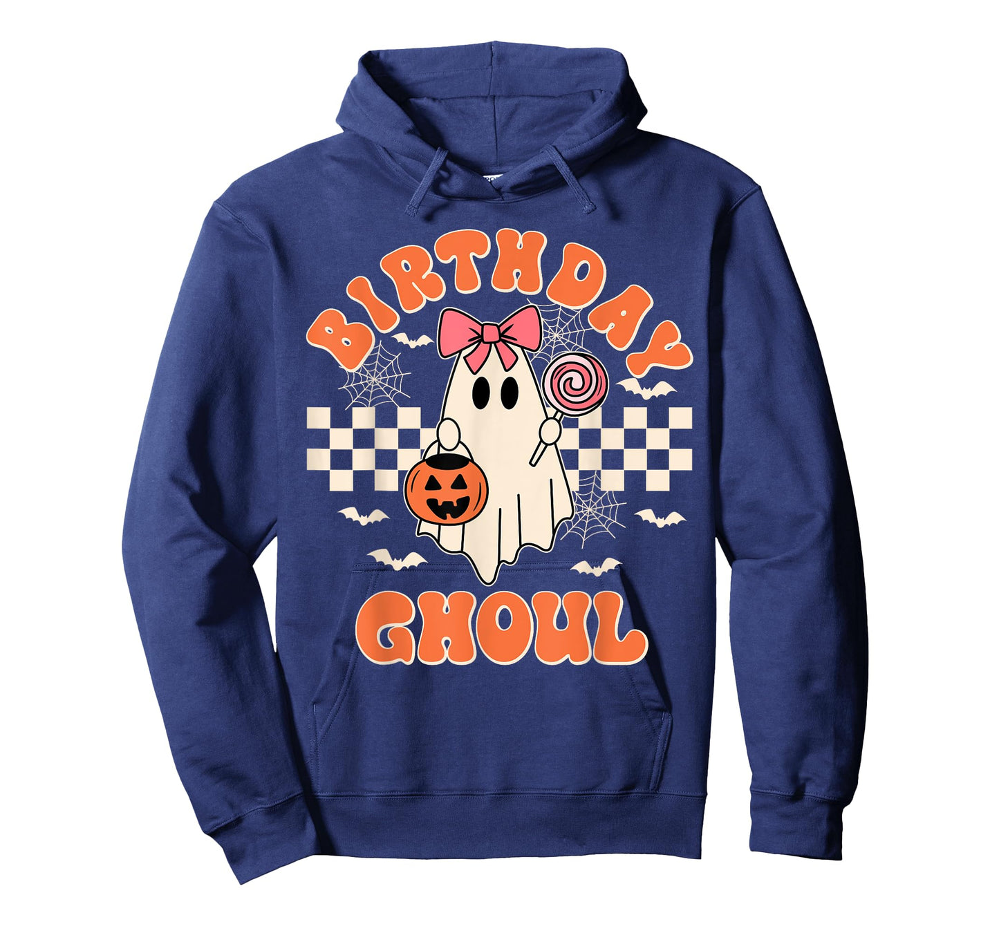 Birthday Ghoul Spooky Season Groovy Halloween Kids Girls T-Shirt