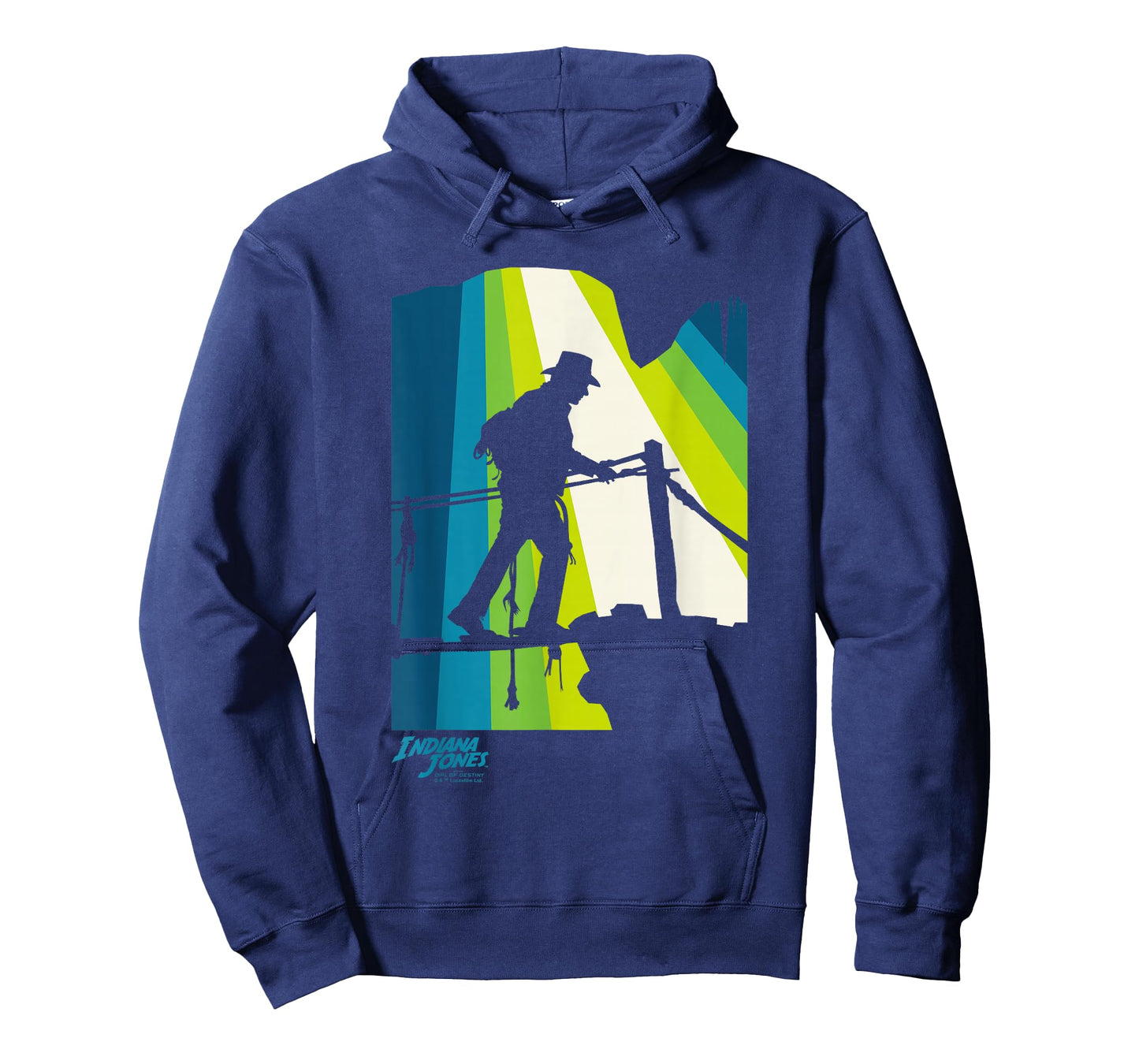 Indiana Jones and the Dial of Destiny Crossing Bridge Shadow T-Shirt