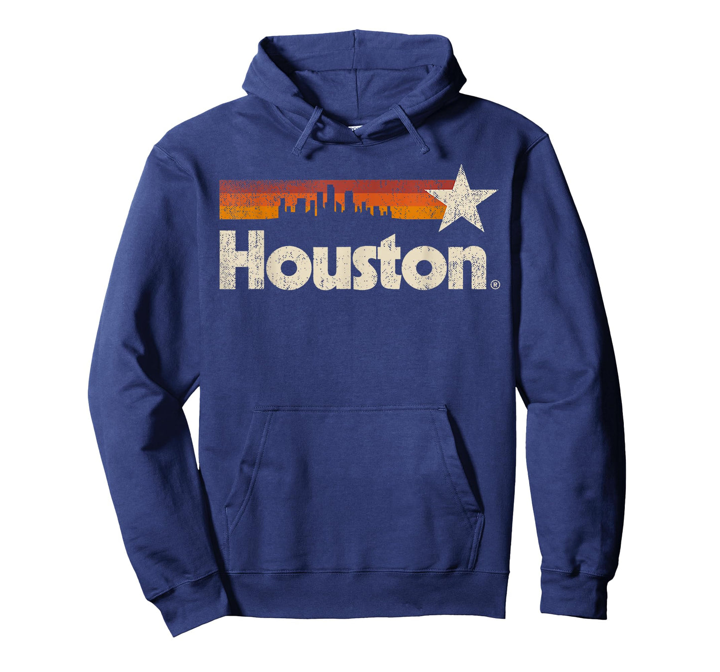 Vintage Houston City - Texas T-Shirt Houston Strong Stripes T-Shirt