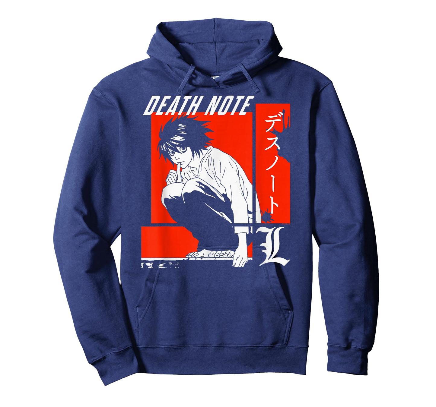 Death Note Retro Blocks L Anime T-Shirt