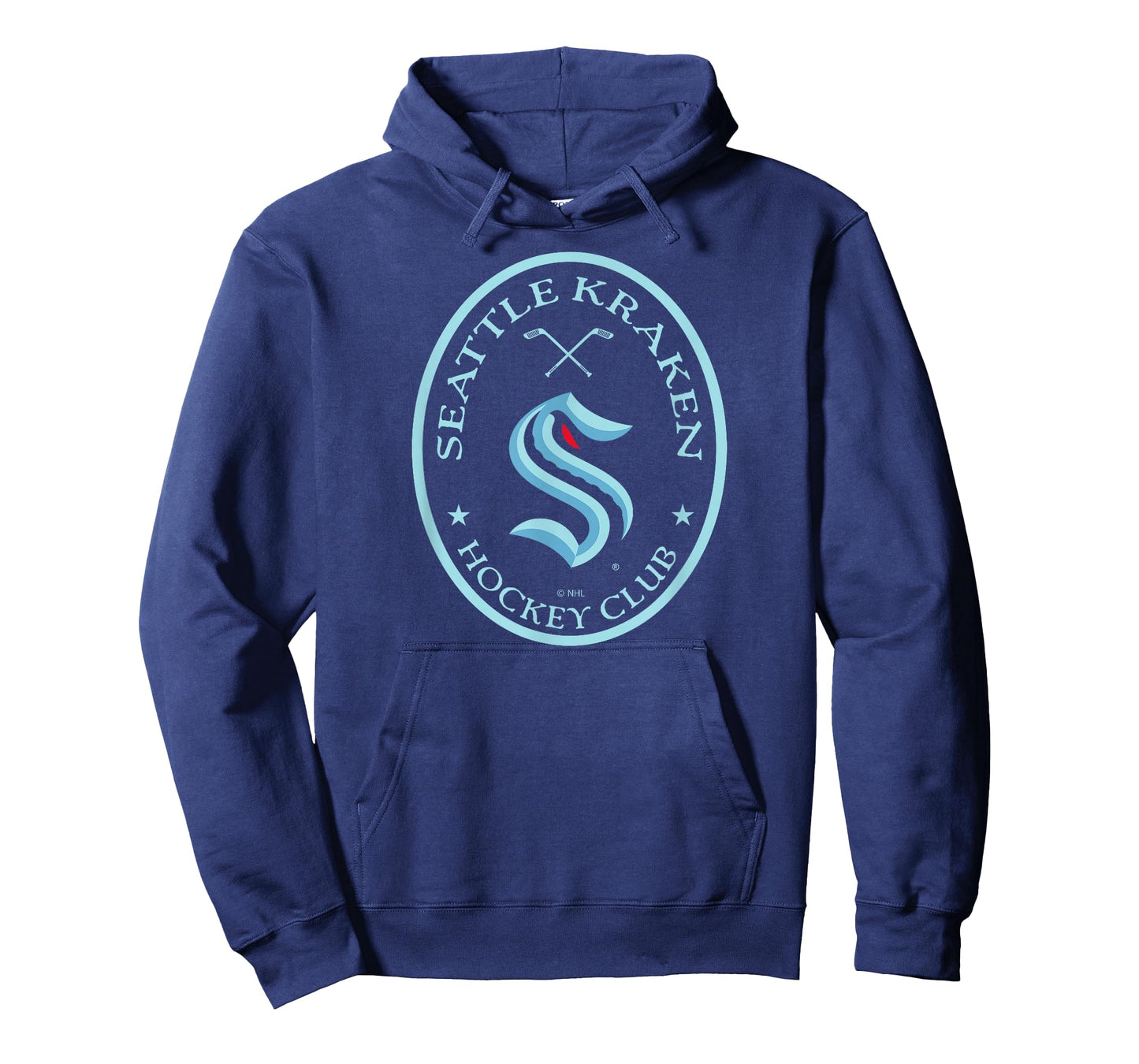 Seattle Kraken Iconic Navy Officially Licensed T-Shirt
