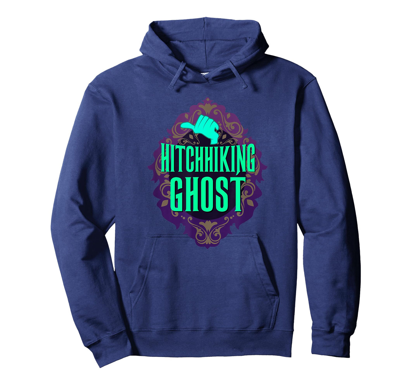 Hitchhiking Ghost Halloween Party T-Shirt