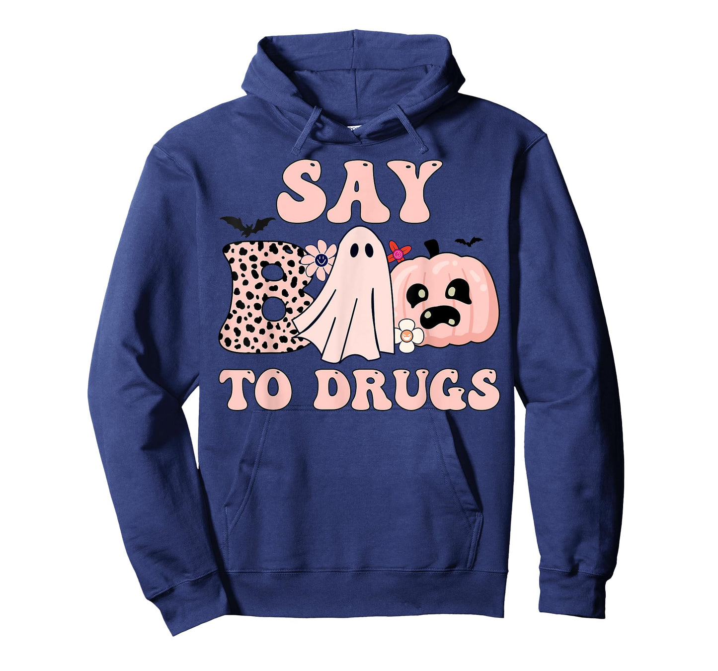 Say Boo To Drugs Halloween Funny Red Ribbon Week Awareness T-Shirt