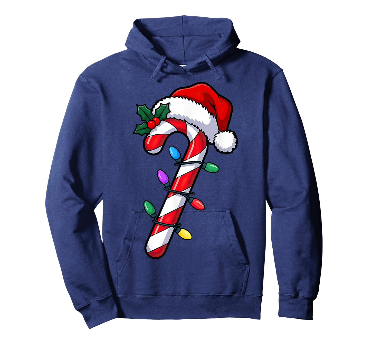 Christmas Candy Cane Santa Xmas T-Shirt
