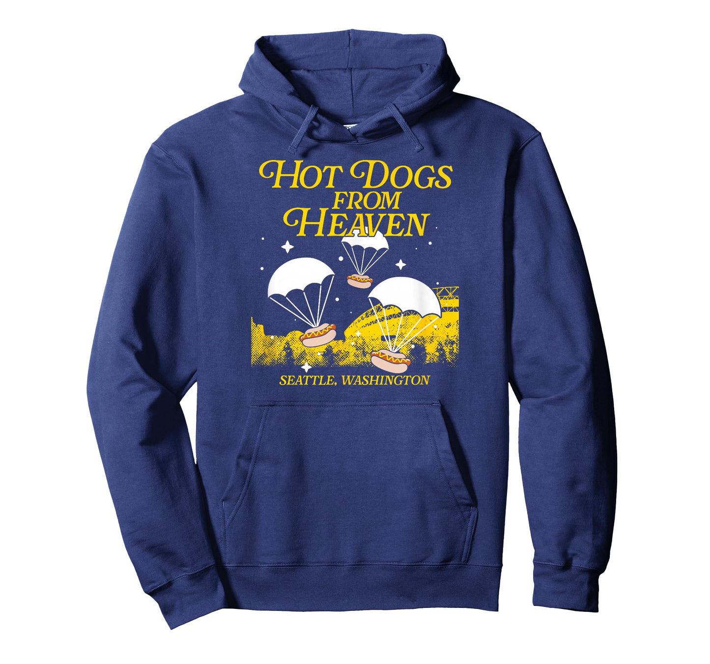 Hot Dogs from Heaven - Seattle Baseball T-Shirt