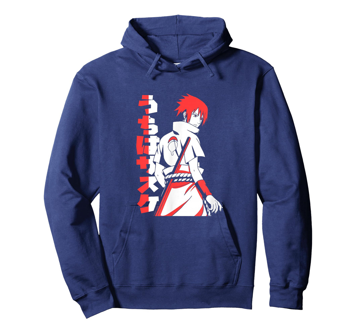 Naruto Shippuden Sasuke Uchiha Two Tone Anime T-Shirt