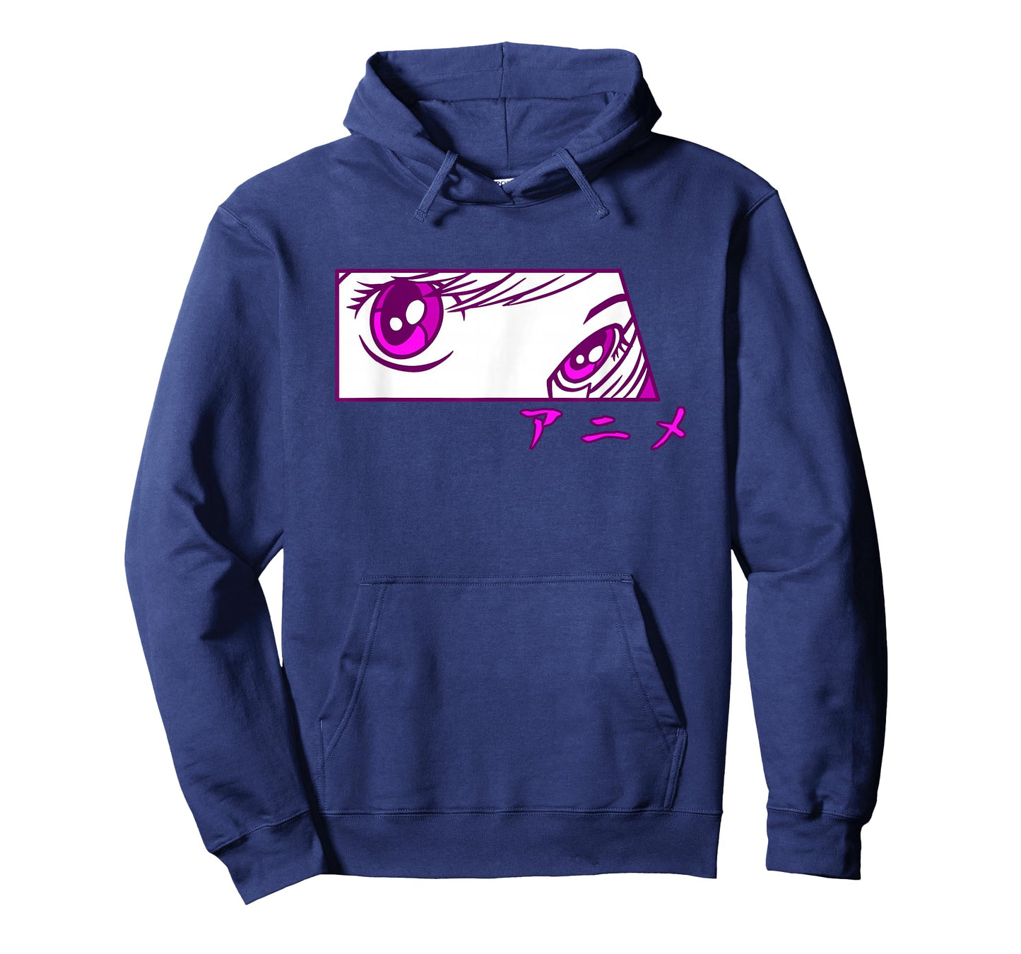 Anime Eyes Anime in Japanese Characters for Girls Teens T-Shirt