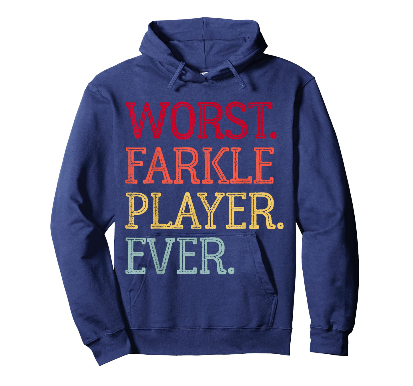 Worst Farkle Player Ever Vintage Farkle Dice Game T-Shirt