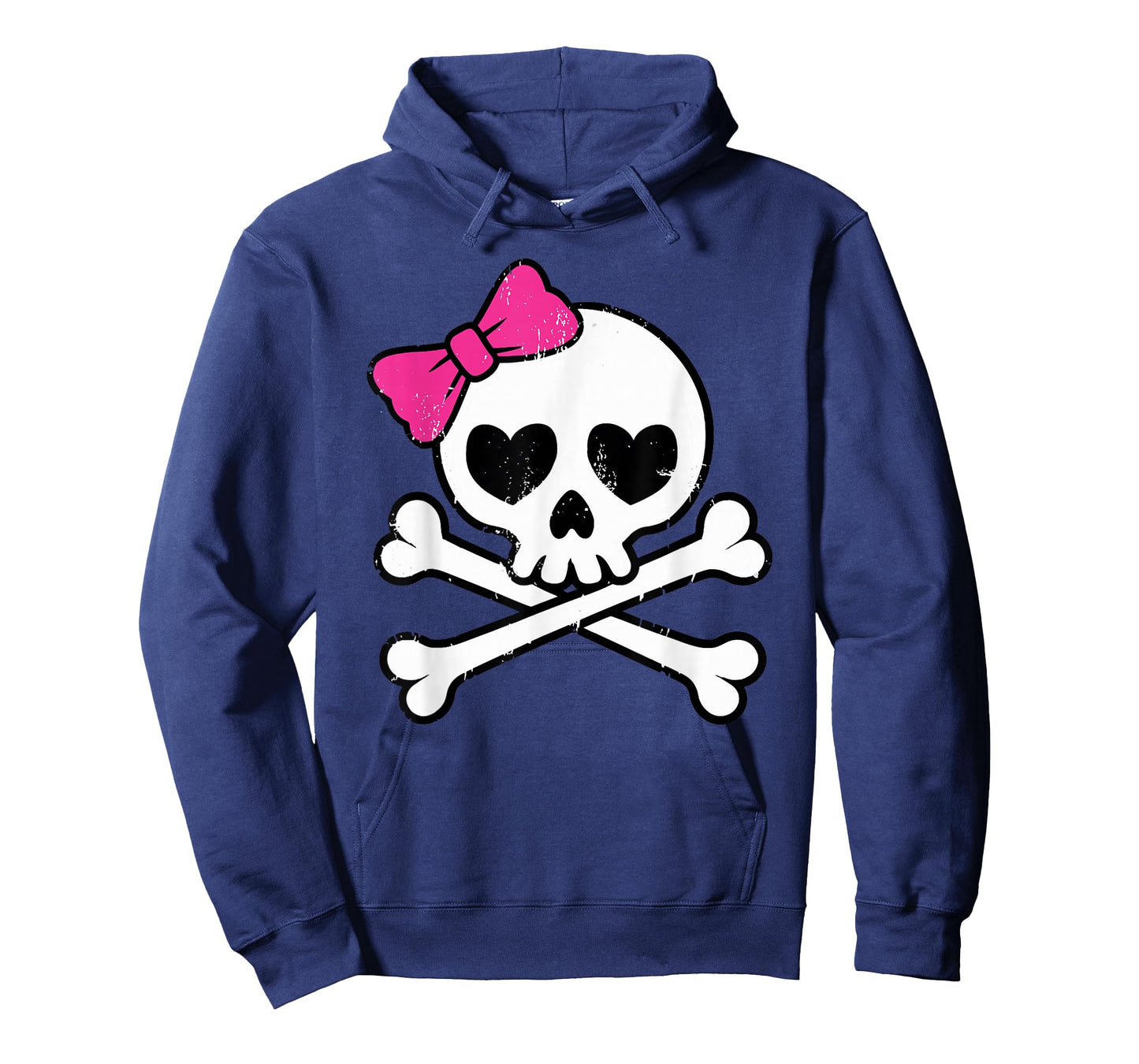 Cute Pretty Pink Skull Crossbones Girl with Hot Pink Bow T-Shirt