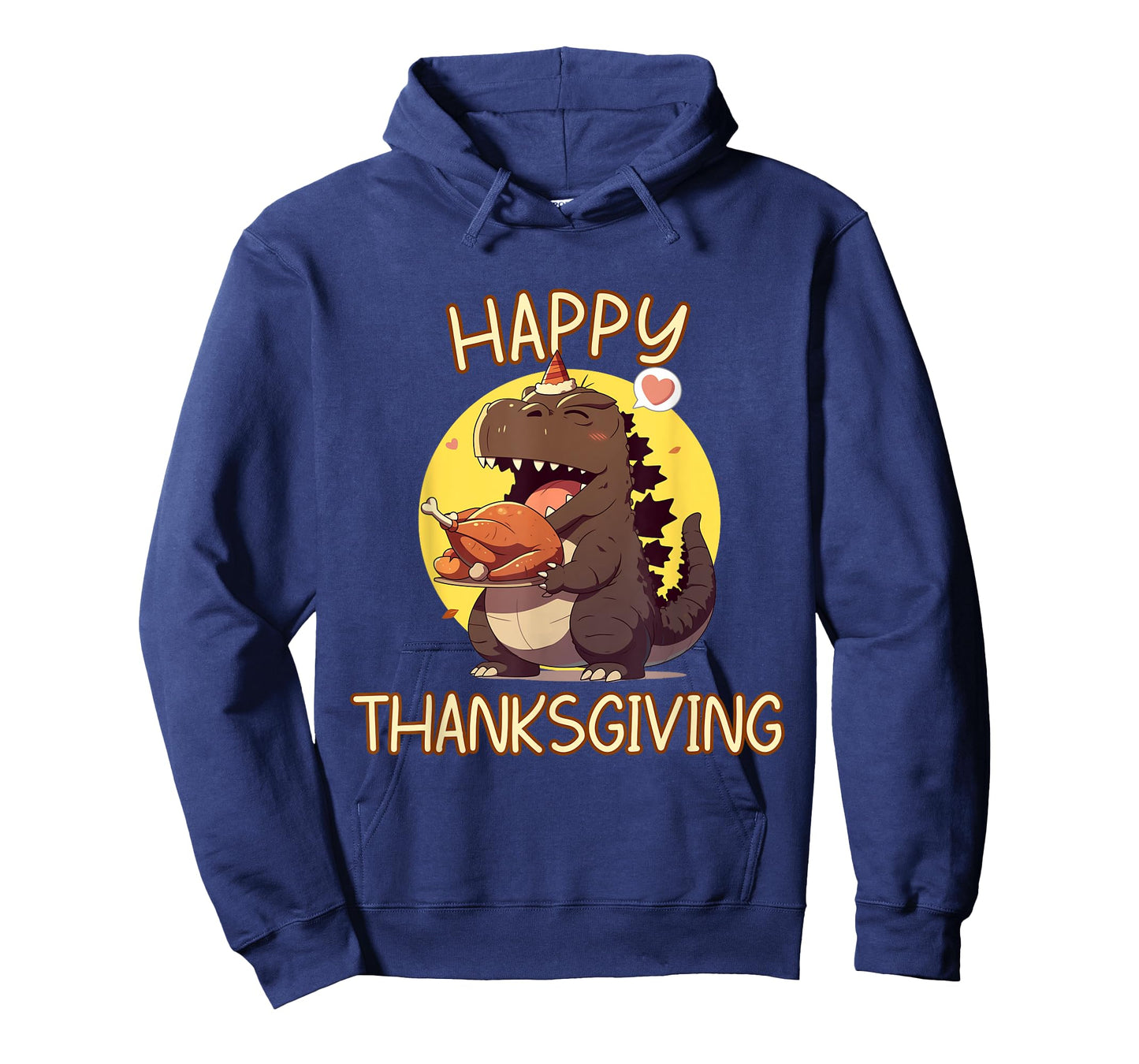 Happy Thanksgiving Kaiju Monster: Turkey Feast Style T-Shirt