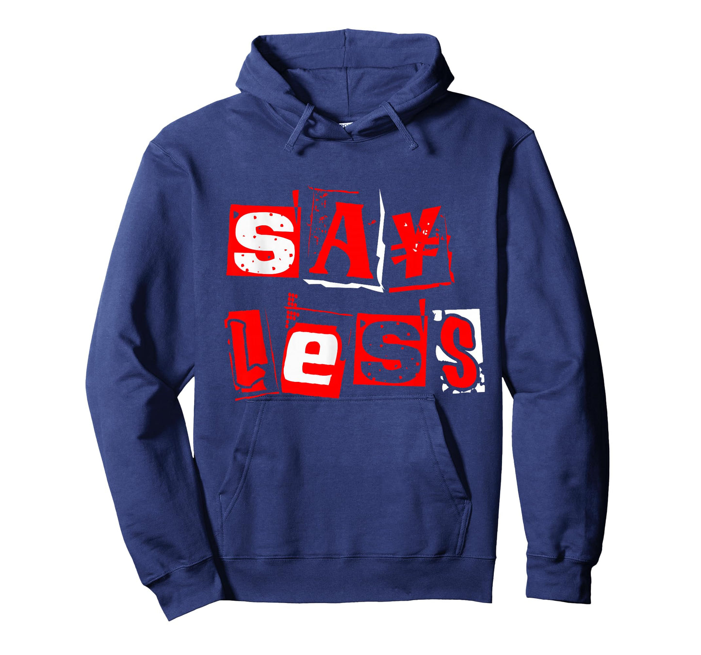 Red Say Less Red Color Graphic T-Shirt